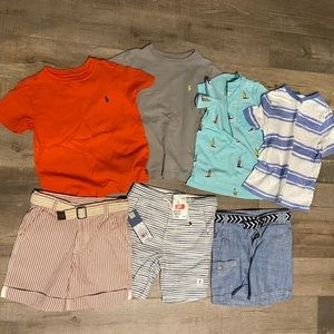 Boys summer dress clothes lot